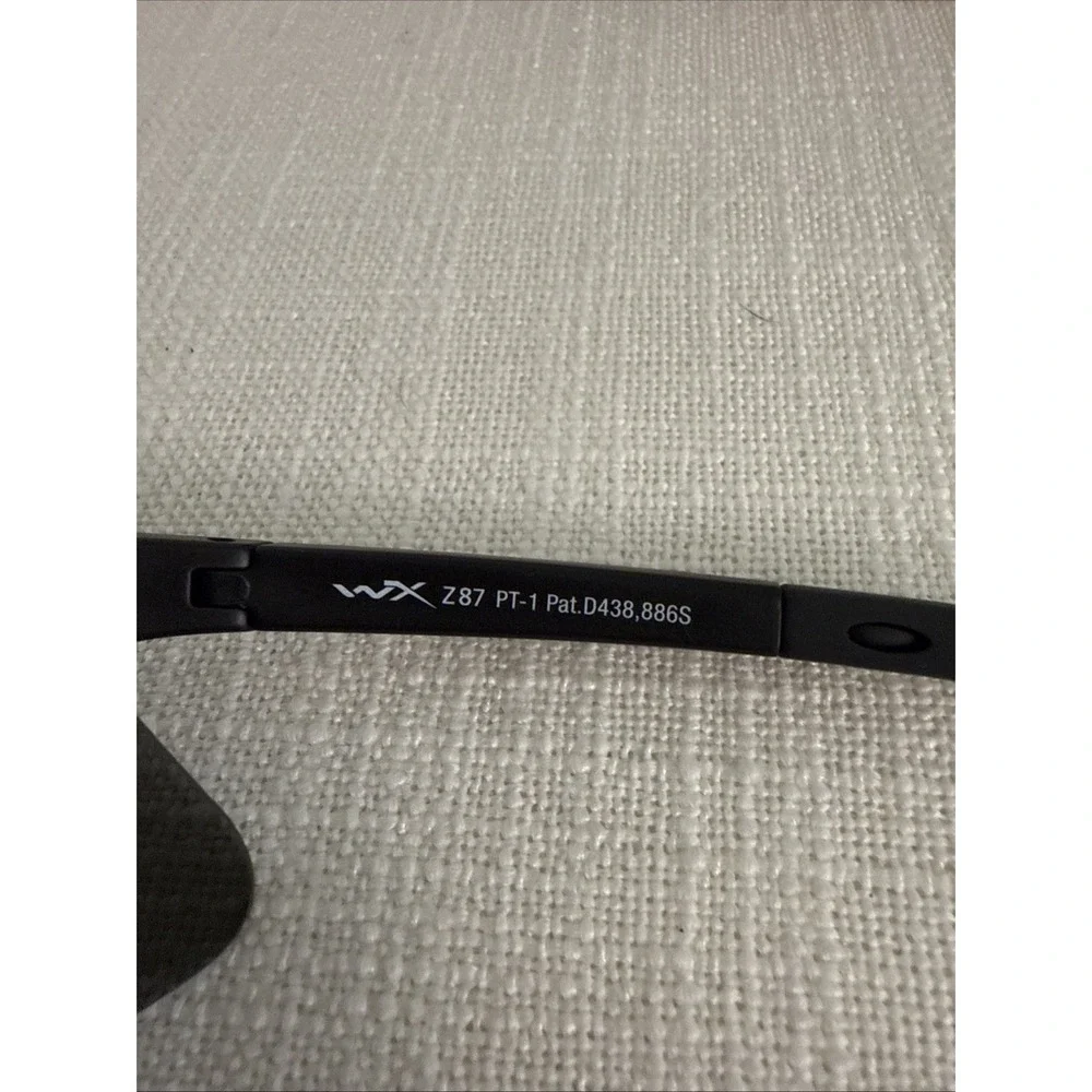 Wiley X Z87 Sunglasses Matte Black Frame w/‎ Light Rust/Smoke Gray/Clear Lens